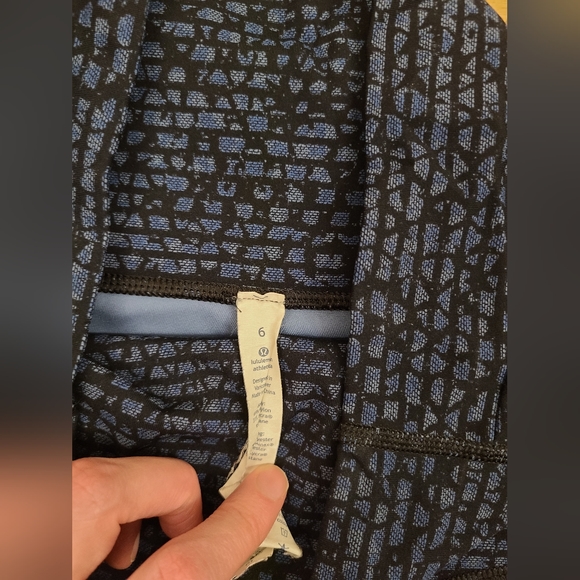 Lululemon Wunder Short 2" (Full-On Luxtreme) Shatter Weave Desert Teal Alberta L - Picture 10 of 15